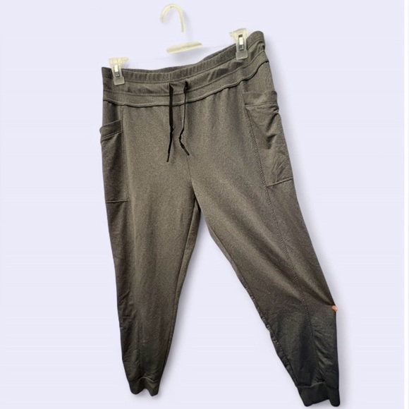 Men's 32 Degrees Gray Thermal Jogger Sweatpants - Size Large - Picture 1 of 8